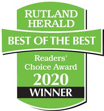 Rutland Herald Best of The Best Award - 2020